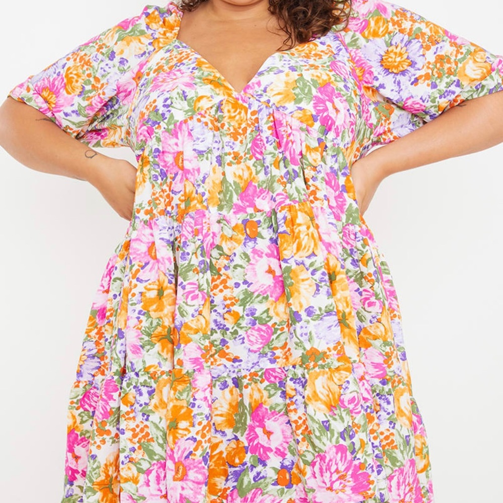 NWT floral smock dress 🌸